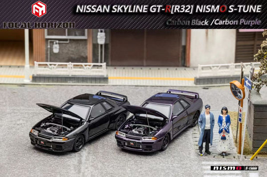 Focal Horizon FH 1:64 Nissan Skyline R32 GT-R BCNR32 Full carbon #Diecast Model Car